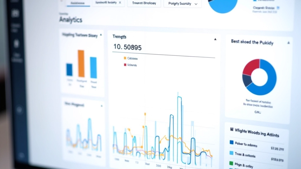 Analyse-Dashboard mit Konversionskennzahlen und A/B-Test-Ergebnissen