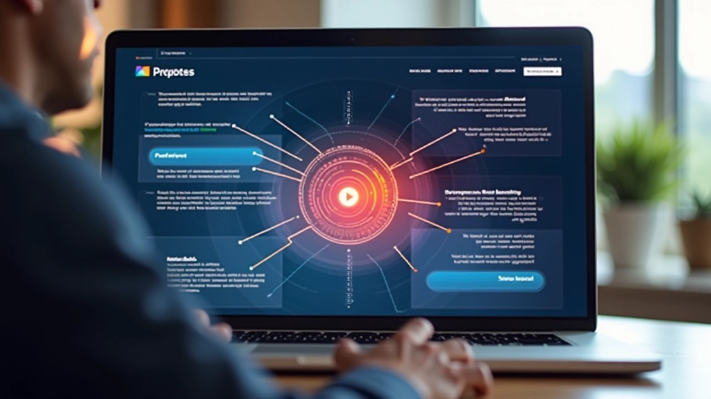 Website-Layout zeigt den typischen Z-Muster-Blickfluss von oben links zu unten rechts mit hervorgehobenen Hotspots